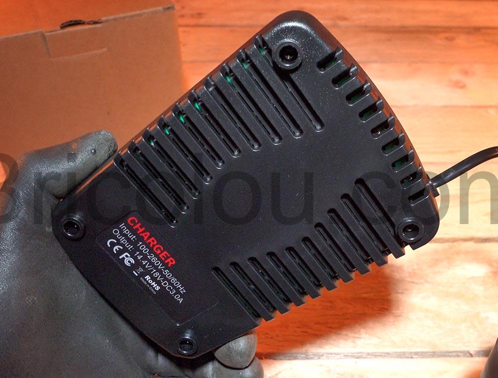 chargeur remplacement compatible Bosch Wimaha 144 V 18V dessous chargeur remplacement compatible Bosch Wimaha 14,4 V 18V dessous