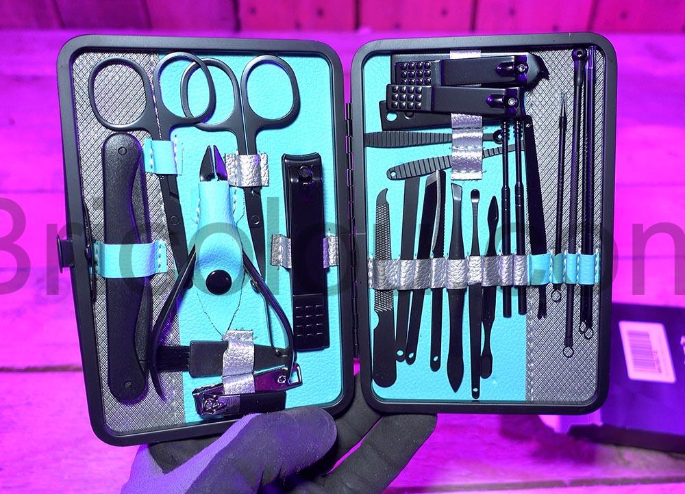 kit Manucure Pedicure peau Ensemble Coupe Ongles Trousse belonlink complete kit Manucure Pédicure peau Ensemble Coupe-Ongles Trousse belonlink complete