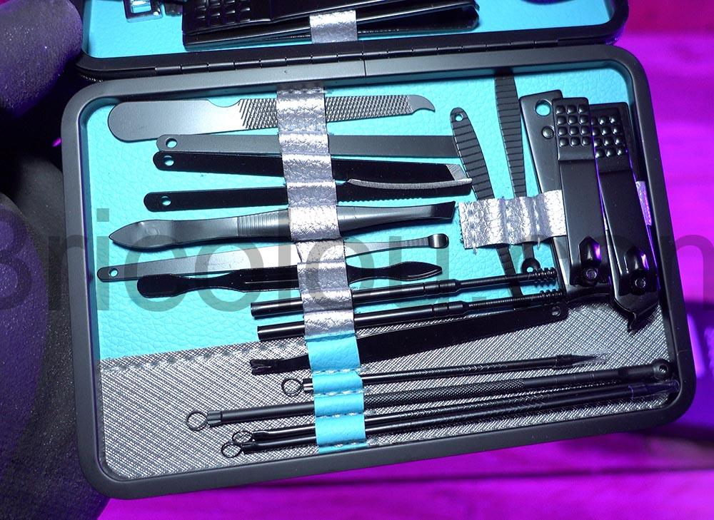 kit Manucure Pedicure peau Ensemble Coupe Ongles Trousse belonlink lime kit Manucure Pédicure peau Ensemble Coupe-Ongles Trousse belonlink lime