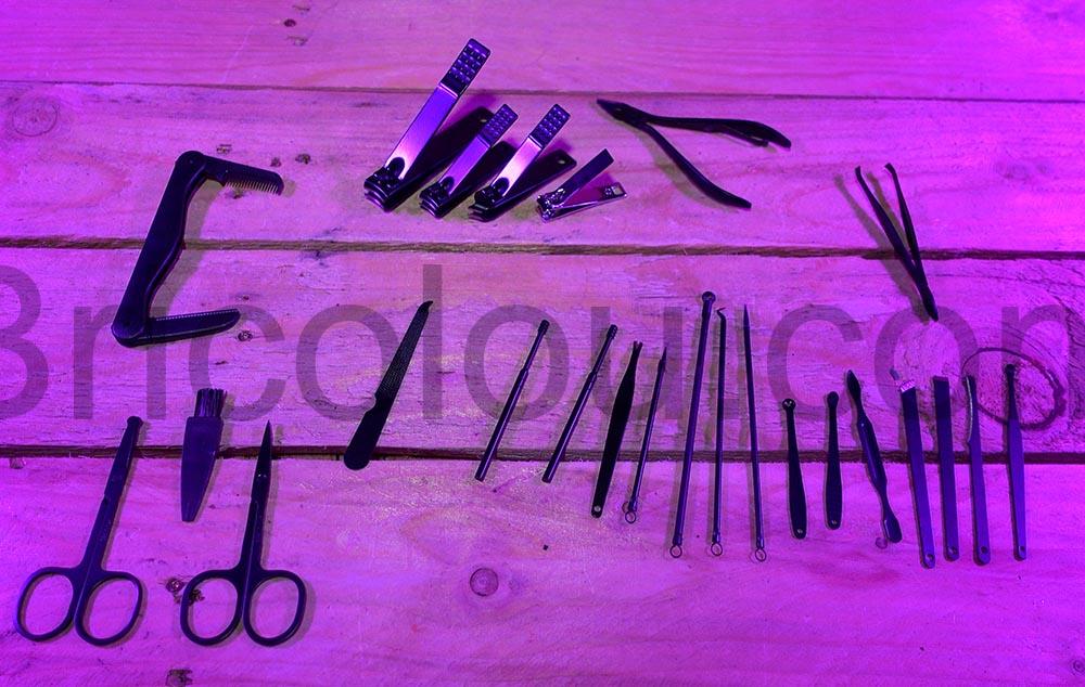 kit Manucure Pedicure peau Ensemble Coupe Ongles Trousse belonlink kit Manucure Pédicure peau Ensemble Coupe-Ongles Trousse belonlink