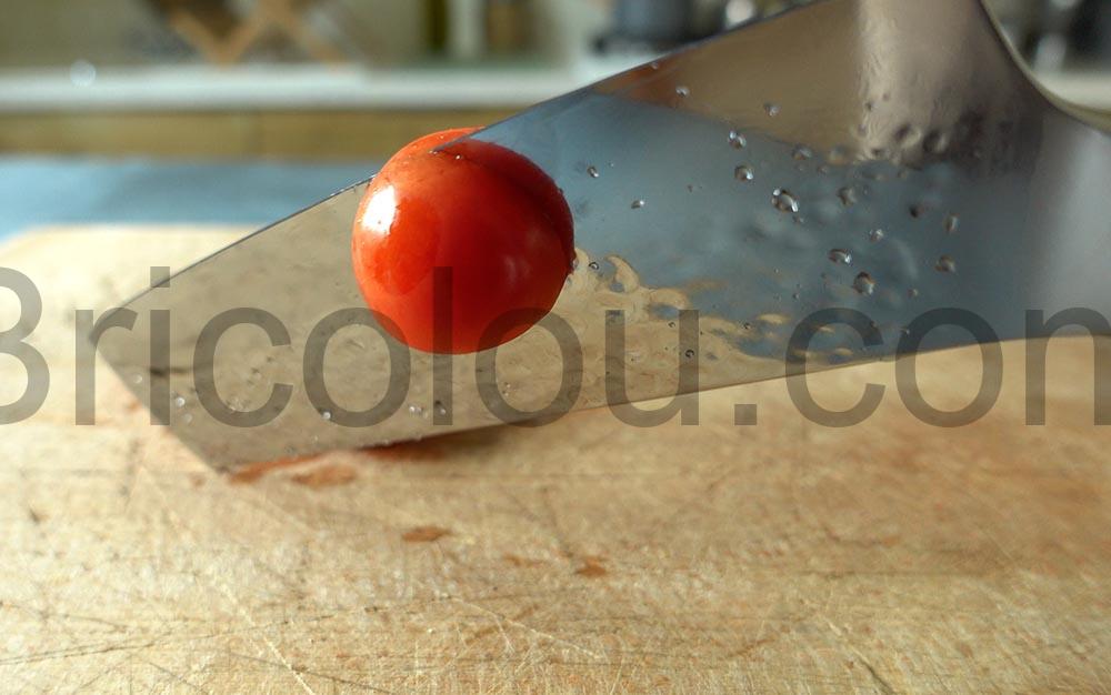 oFuun Couteau Cuisine Japonais Acier Damas large fin oFuun Couteau Cuisine Japonais Acier Damas large fin