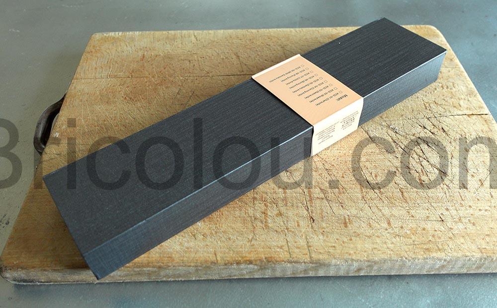 oFuun Couteau Nakiri Cuisine Japonais Acier Damas large boite oFuun Couteau Nakiri Cuisine Japonais Acier Damas large boite