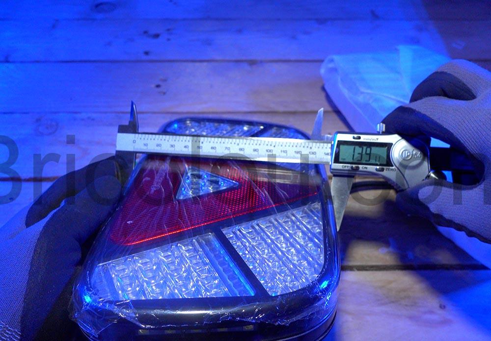 AOHEWEI feux remorque 12V 24V LED etanche anti brouillard recul lumineux hauteur AOHEWEI feux remorque 12V 24V LED étanche anti-brouillard recul lumineux hauteur