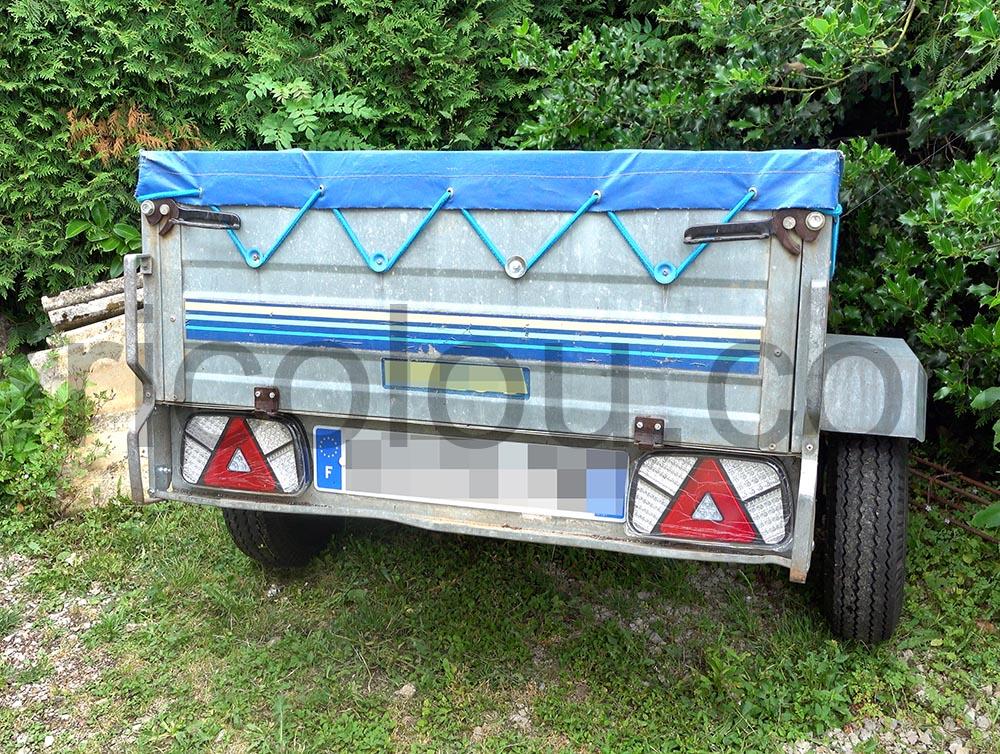 AOHEWEI feux remorque 12V 24V LED etanche anti brouillard recul lumineux jour AOHEWEI feux remorque 12V 24V LED étanche anti-brouillard recul lumineux jour