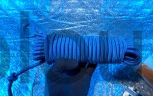 Fuxton Corde elastique 8 mm Bleu tendeur bache remorque remplacement Sandow Fuxton Corde élastique 8 mm Bleu tendeur bâche remorque remplacement Sandow