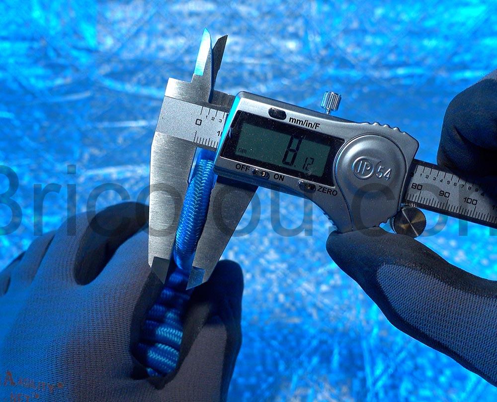 Fuxton Corde elastique 8 mm Bleu tendeur bache remorque remplacement Sandow diametre Fuxton Corde élastique 8 mm Bleu tendeur bâche remorque remplacement Sandow diametre