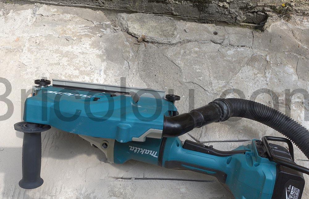 Makita carter aspiration poussiere beton disqueuse 230 198440 5 aspiration Makita carter aspiration poussière béton disqueuse 230 198440-5 aspiration