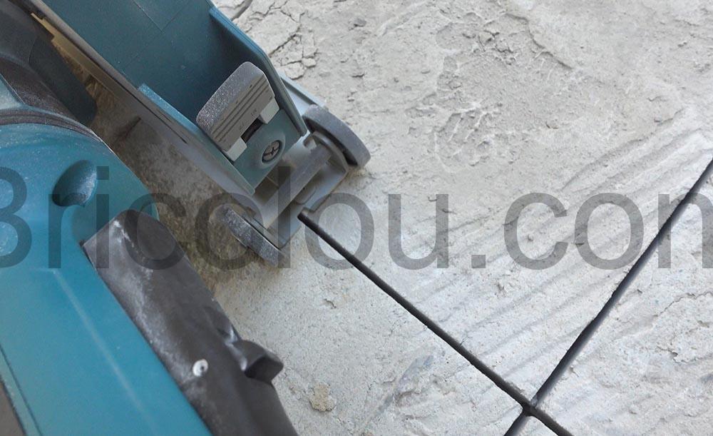 Makita carter aspiration poussiere beton disqueuse 230 198440 5 coupe Makita carter aspiration poussière béton disqueuse 230 198440-5 coupe