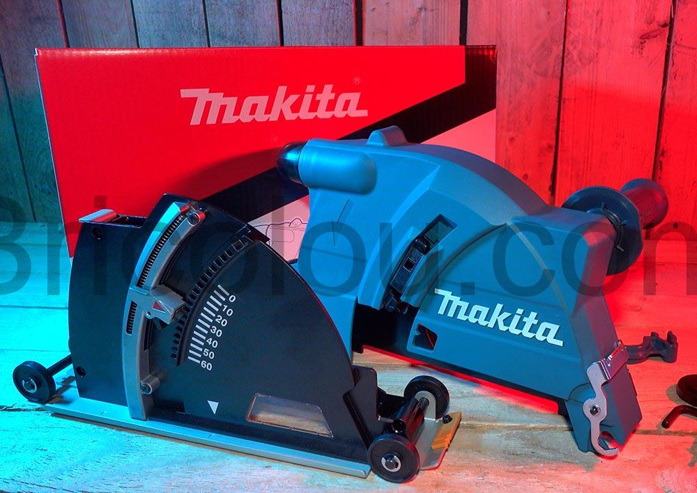 Makita carter aspiration poussiere beton disqueuse 230 198440 5 demontage Makita carter aspiration poussière béton disqueuse 230 198440-5 démontage