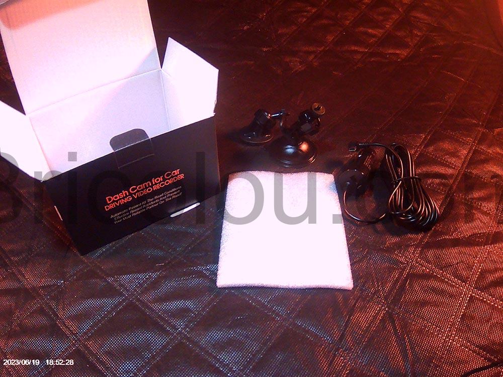 PICA0002 CHORTAU Caméra Embarquée Voiture 1080P Dashcam frame