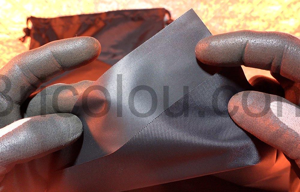 Rideau plastique noir occultant opaque fenetre LUCMO cote Rideau plastique noir occultant opaque fenĂȘtre LUCMO cotĂ©