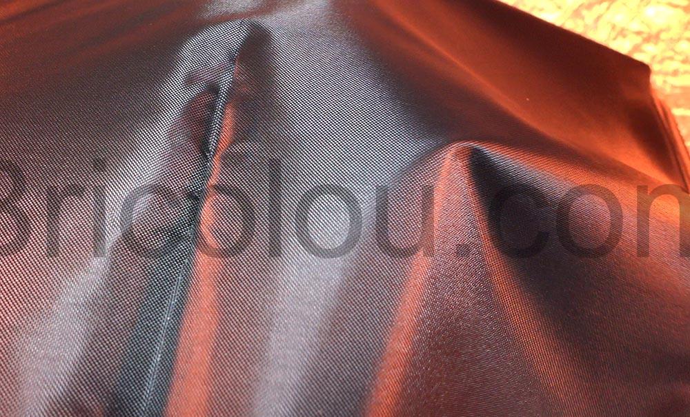 Rideau plastique noir occultant opaque fenetre LUCMO pli Rideau plastique noir occultant opaque fenĂȘtre LUCMO pli