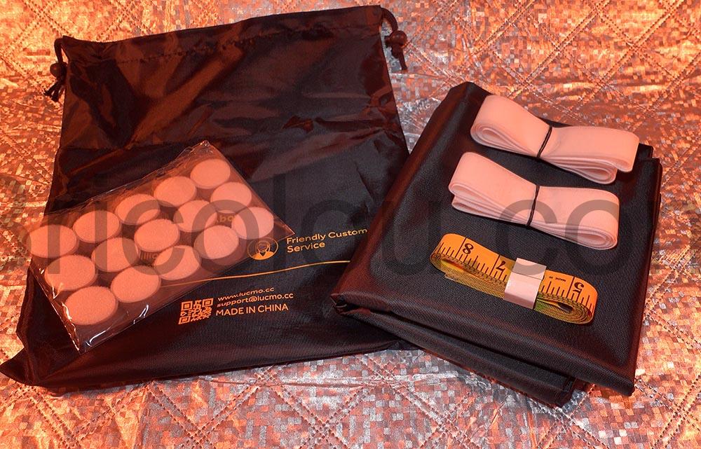 Rideau plastique noir occultant opaque fenetre LUCMO Rideau plastique noir occultant opaque fenĂȘtre LUCMO