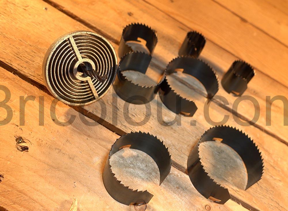 TIVOLY scie bois cloche 25 32 38 45 50 56 62 multi lame kit TIVOLY scie bois cloche 25-32-38-45-50-56-62 multi lame kit