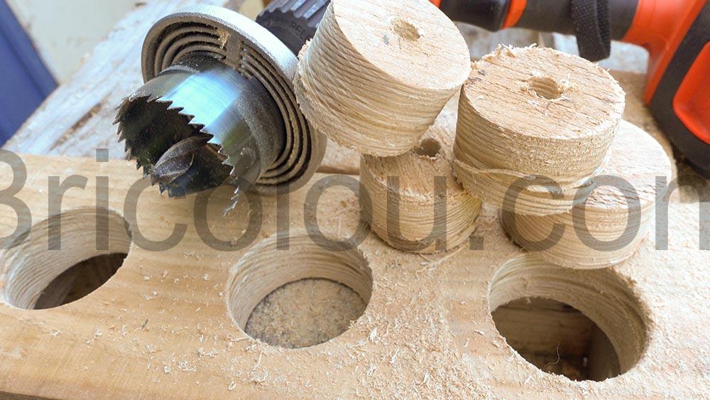 TIVOLY scie bois cloche 25 32 38 45 50 56 62 multi lame palette TIVOLY scie bois cloche 25-32-38-45-50-56-62 multi lame palette