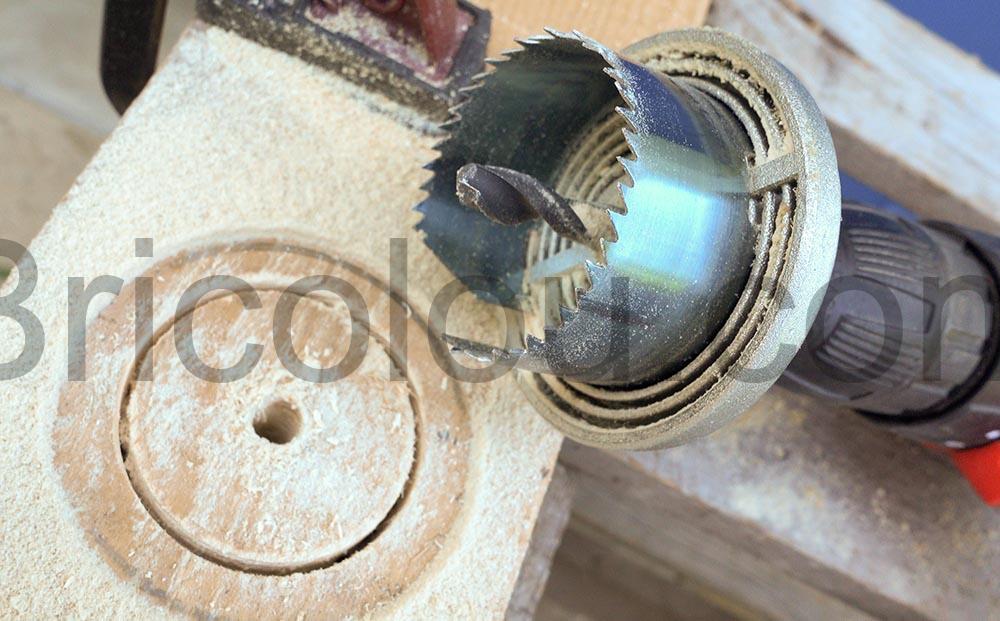 TIVOLY scie bois cloche 25 32 38 45 50 56 62 multi lame trou TIVOLY scie bois cloche 25-32-38-45-50-56-62 multi lame trou