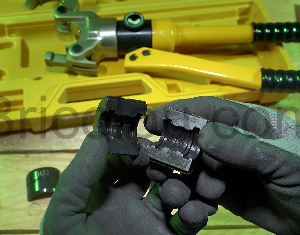 Teeno Pince Sertir Multicouche professionnelle TH 16 20 26 32 empreinte Teeno Pince Sertir Multicouche professionnelle TH 16 20 26 32 empreinte