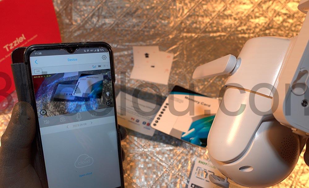 Tzziel 4G LTE Cameras Surveillance Solaire PTZ 2Kapp Tzziel 4G LTE Caméras Surveillance Solaire PTZ 2Kapp