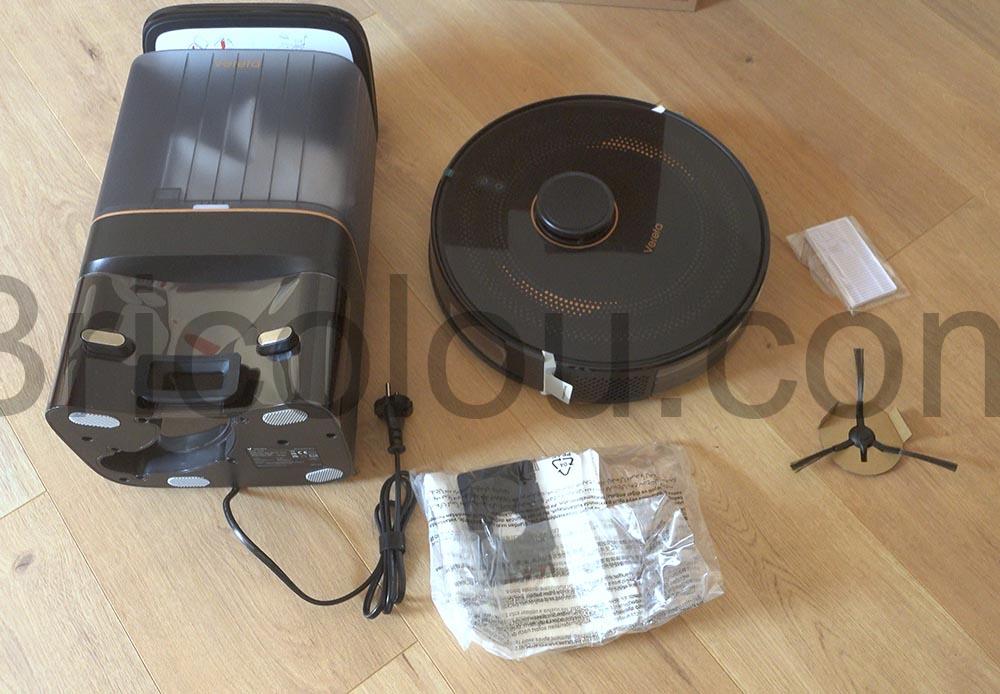 Verefa L11 Pro Robot Aspirateur station dautovidage Lidar Navigation complet Verefa L11 Pro Robot Aspirateur station d'autovidage Lidar Navigation complet