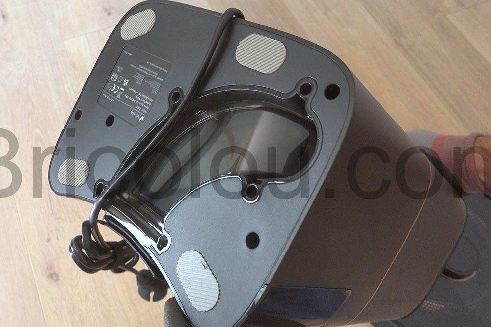 Verefa L11 Pro Robot Aspirateur station dautovidage Lidar Navigation dessous Verefa L11 Pro Robot Aspirateur station d'autovidage Lidar Navigation dessous