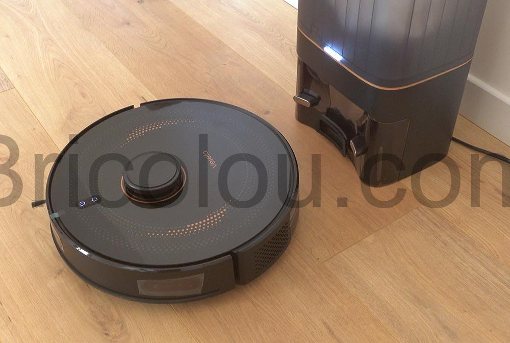 Verefa L11 Pro Robot Aspirateur station dautovidage Lidar Navigation retour Verefa L11 Pro Robot Aspirateur station d'autovidage Lidar Navigation retour