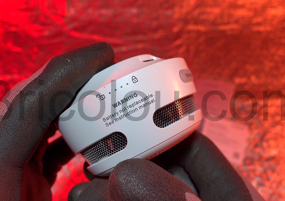 X Sense Mini Detecteur Incendie Fumee 10 Ans XS01 batterie X-Sense Mini Détecteur Incendie Fumée 10 Ans XS01 batterie