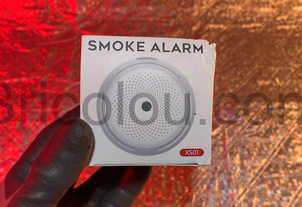 X Sense Mini Detecteur Incendie Fumee 10 Ans XS01 boite X-Sense Mini Détecteur Incendie Fumée 10 Ans XS01 boite