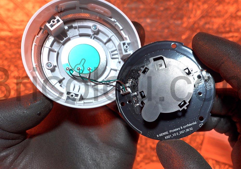 X Sense Mini Detecteur Incendie Fumee 10 Ans XS01 interieur X-Sense Mini Détecteur Incendie Fumée 10 Ans XS01 intérieur