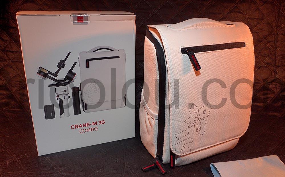 Zhiyun Crane M3S Combo Stabilisateur Gimbal 3 Axes electronique sac Zhiyun Crane M3S Combo Stabilisateur Gimbal 3 Axes électronique sac
