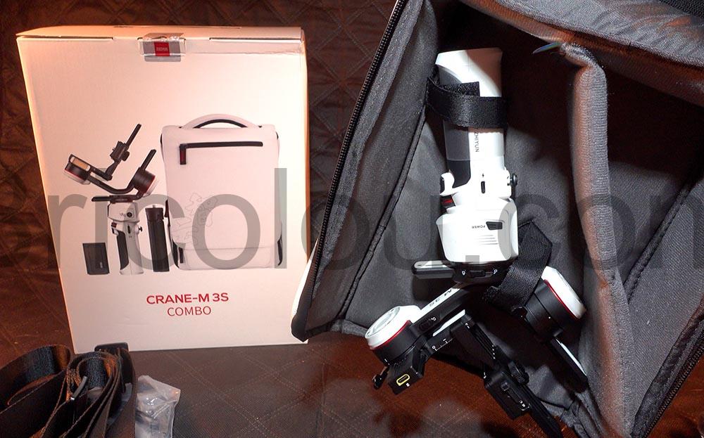 Zhiyun Crane M3S Combo Stabilisateur Gimbal 3 Axes electronique scratch Zhiyun Crane M3S Combo Stabilisateur Gimbal 3 Axes électronique scratch