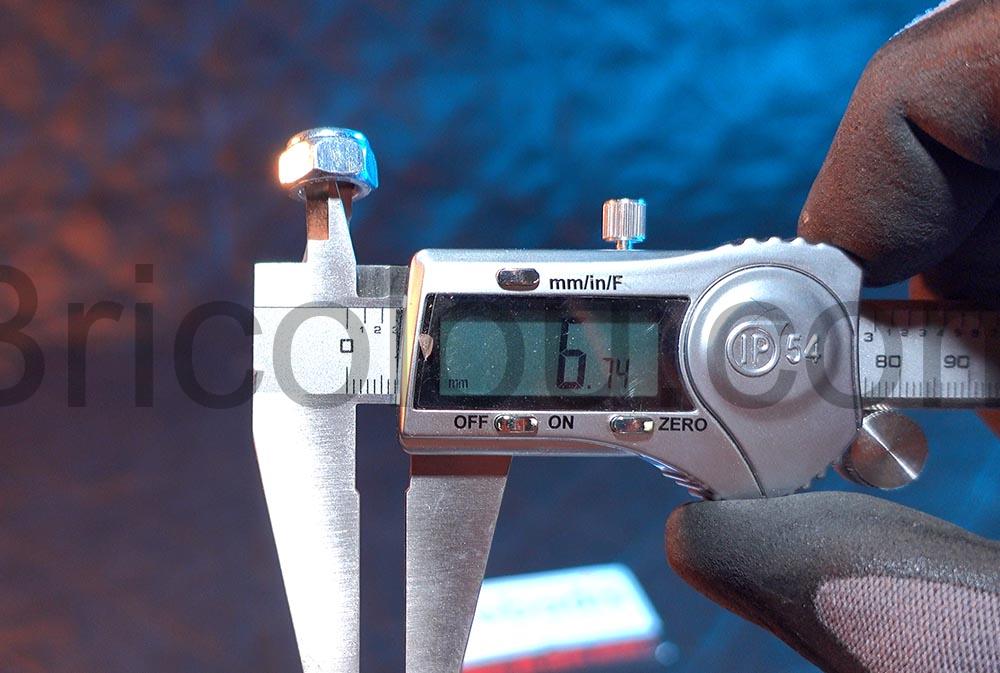 ecrous hexagonaux Auto Freine M8 Blocage nylstop interieur écrous hexagonaux Auto-Freiné M8 Blocage nylstop intérieur