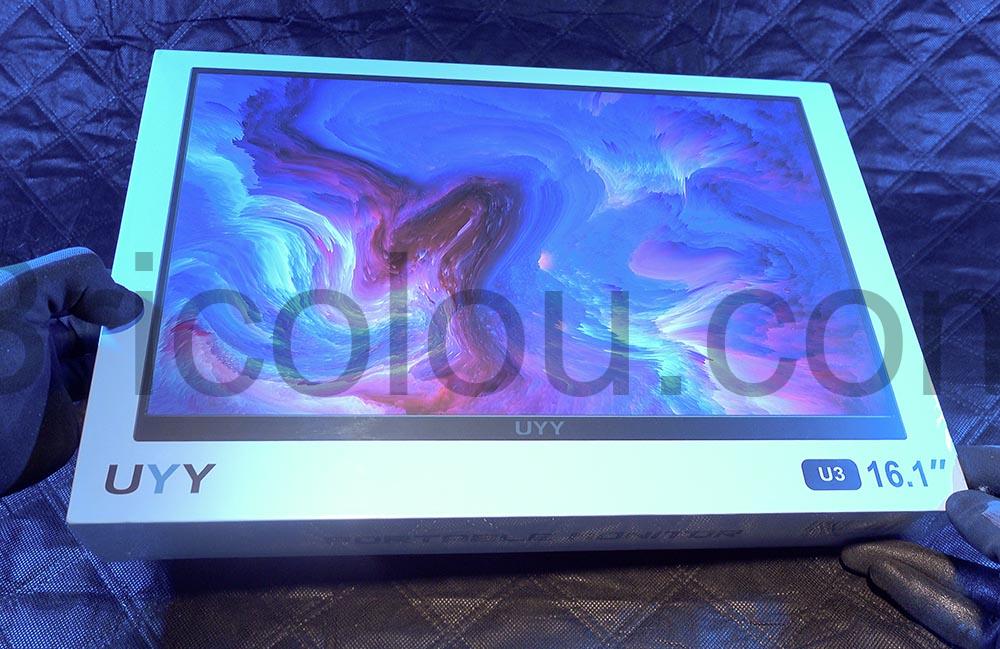 16.1 Moniteur externe UYY FHD 1080p IPS USB C HDMI boite 16.1 Moniteur externe UYY FHD 1080p IPS USB-C HDMI boite