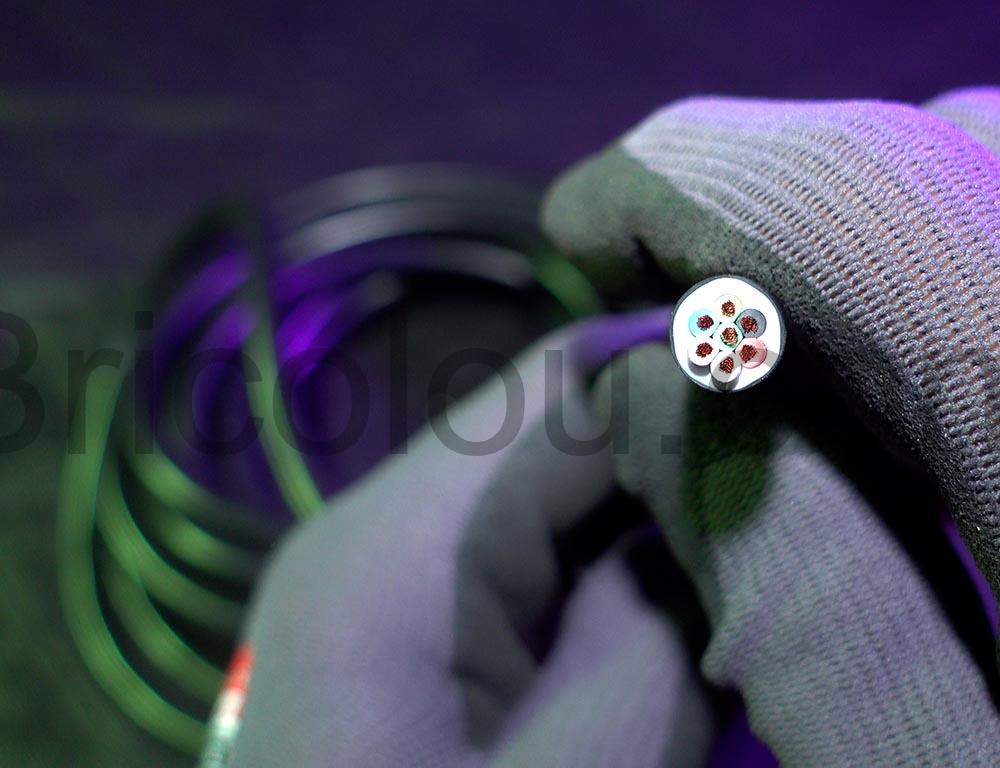 AS Schwabe Cable automobile 7 conducteurs remorque caravane Noir 78190 section AS Schwabe Câble automobile 7 conducteurs remorque caravane Noir 78190 section