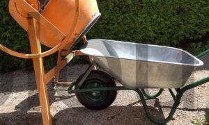 Assemblage Brouette 100L jardinage AIRAJ beton Assemblage Brouette 100L jardinage AIRAJ béton