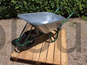 Assemblage Brouette 100L jardinage AIRAJ devant