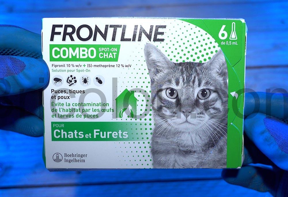 FRONTLINE Pipettes Combo Chat Furet Anti Puces Tique oeuf FRONTLINE Pipettes Combo Chat Furet Anti Puces Tique oeuf