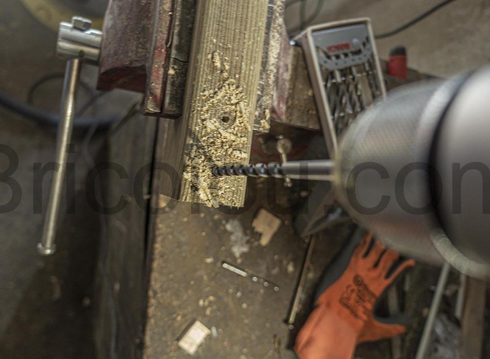 Jeu longues Meches Bois Helicoidales Flintronic queue Hexagonal percage Jeu longues Mèches Bois Hélicoïdales Flintronic queue Hexagonal percage