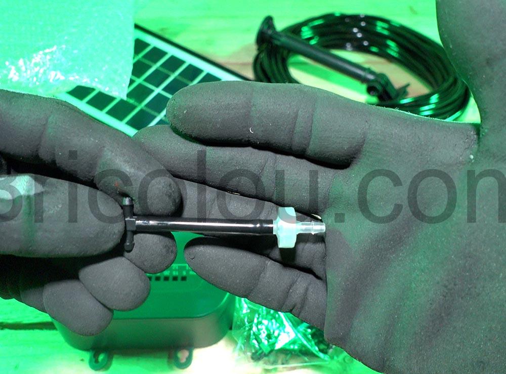 Kit Arrosage Automatique Solaire Goutte AnseTo anti siphon Kit Arrosage Automatique Solaire Goutte AnseTo anti siphon