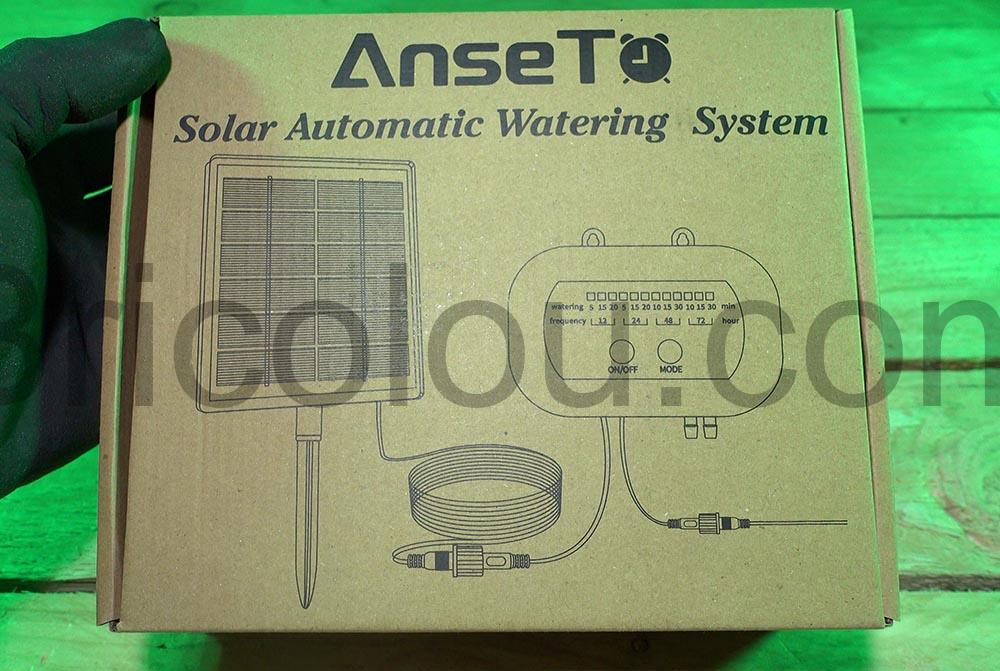 Kit Arrosage Automatique Solaire Goutte AnseTo boite Kit Arrosage Automatique Solaire Goutte AnseTo boite