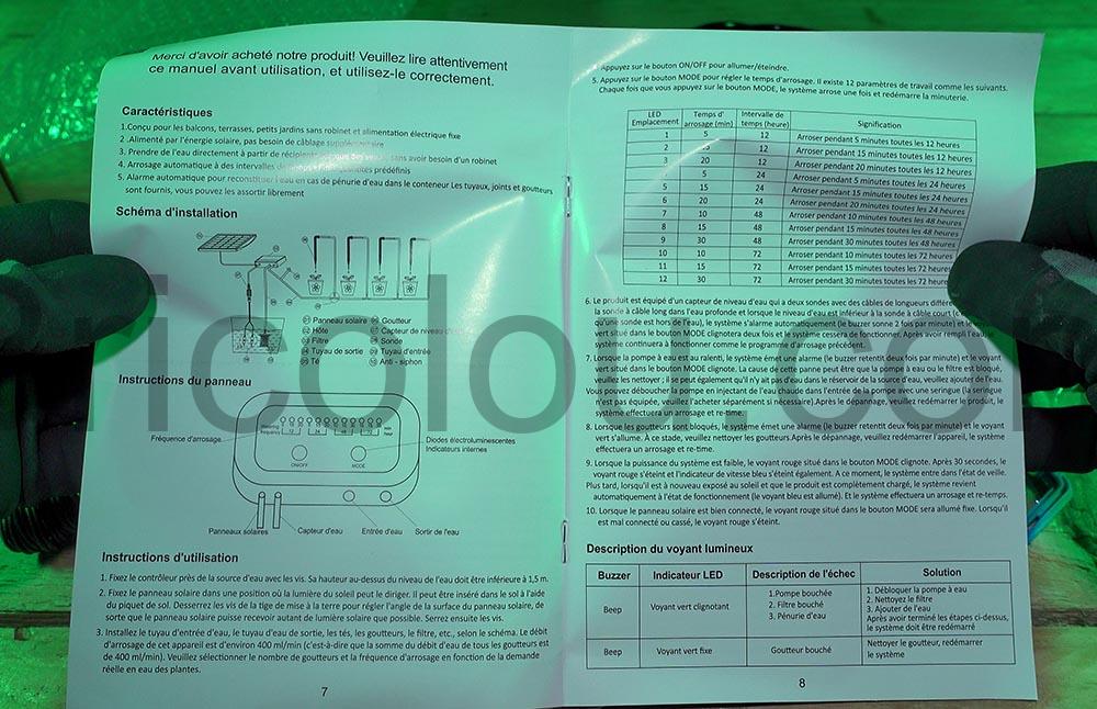Kit Arrosage Automatique Solaire Goutte AnseTo documentation Kit Arrosage Automatique Solaire Goutte AnseTo documentation