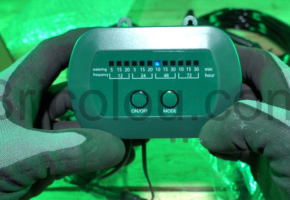 Kit Arrosage Automatique Solaire Goutte AnseTo programmation Kit Arrosage Automatique Solaire Goutte AnseTo programmation