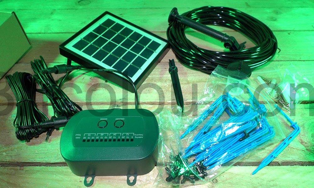 Kit Arrosage Automatique Solaire Goutte AnseTo Kit Arrosage Automatique Solaire Goutte AnseTo