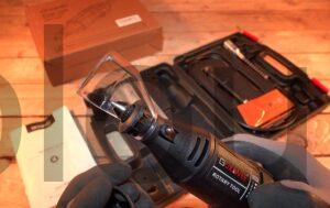 Goxawee Power Kit d'outils rotatifs, Goxawee Mini 110 V Outils électriques Mini