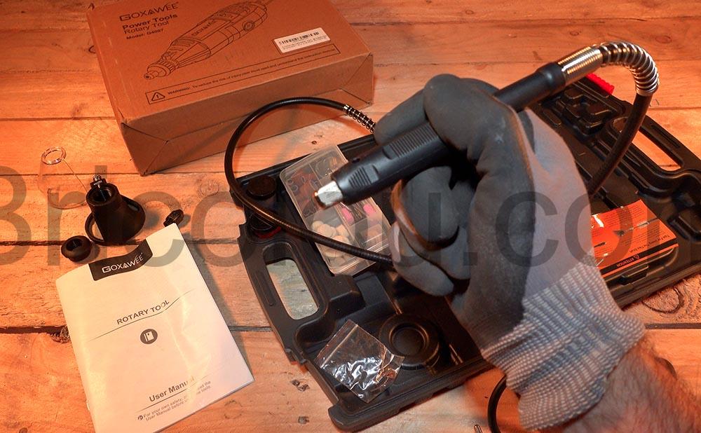 Meuleuse perceuse precision OXAWEE meilleure alternative outil multi usage Dremel ® Meuleuse perceuse précision OXAWEE meilleure alternative outil multi-usage Dremel ® flexible