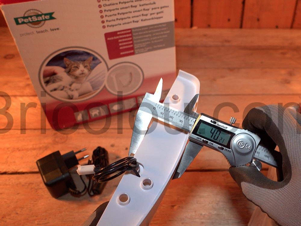 PetSafe Chatiere electronique Petporte epaisseur PetSafe Chatière électronique Petporte épaisseur