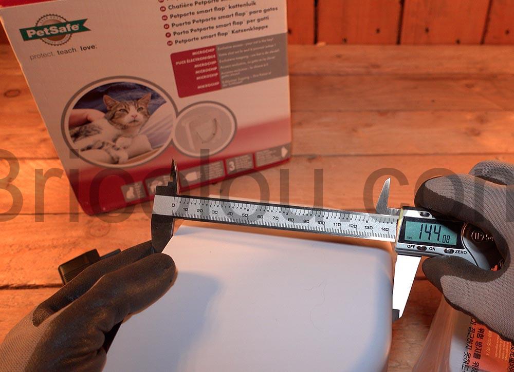 PetSafe Chatiere electronique Petporte largeur PetSafe Chatière électronique Petporte largeur