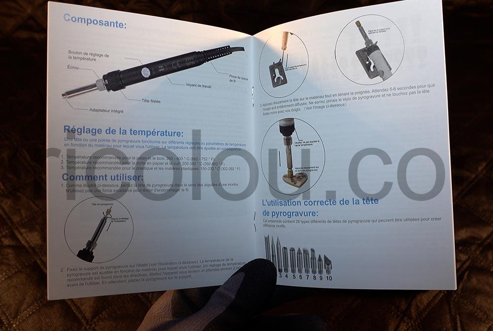 Pyrograveur Fer a Souder Ockered 60W Pyrogravure Soudage documentation Pyrograveur Fer à Souder Ockered 60W Pyrogravure Soudage documentation
