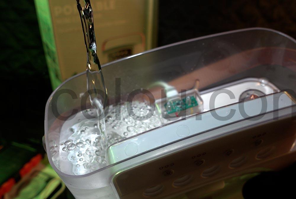 Unipampa Ventilateur Humidificateur brumisateur lumiere eau Unipampa Ventilateur Humidificateur brumisateur lumière eau