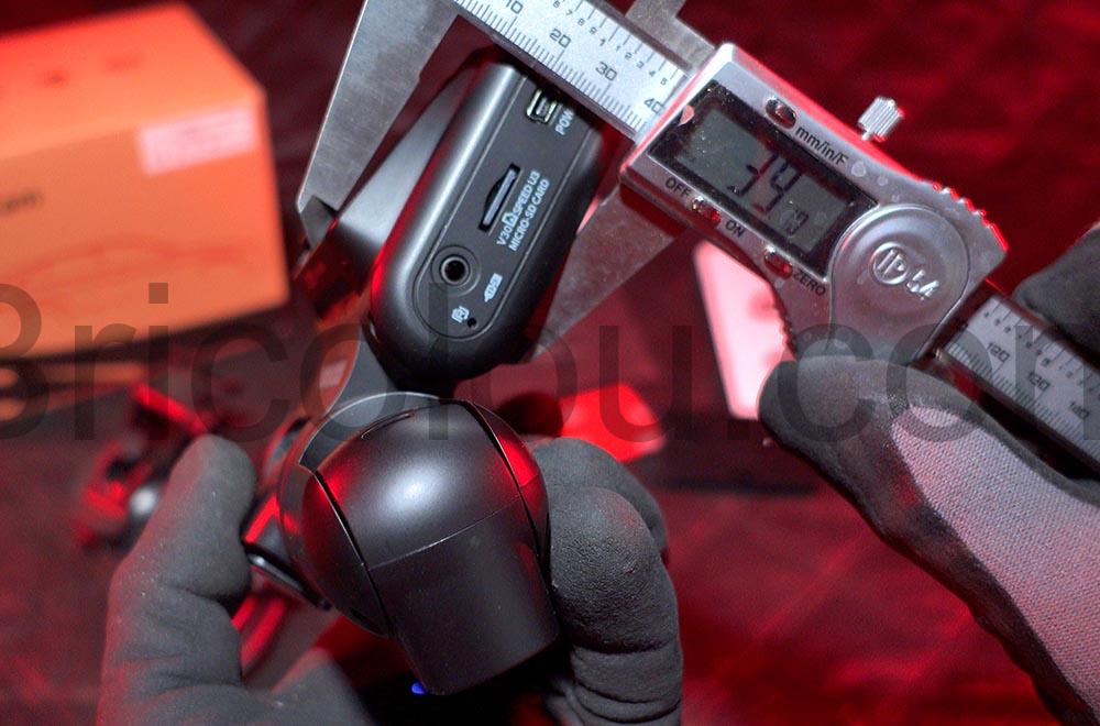 Yabdbg Dashcam Quad camera 18080p GPS 360 degres epaiseur Yabdbg Dashcam Quad camera 18080p GPS 360 degrés epaiseur