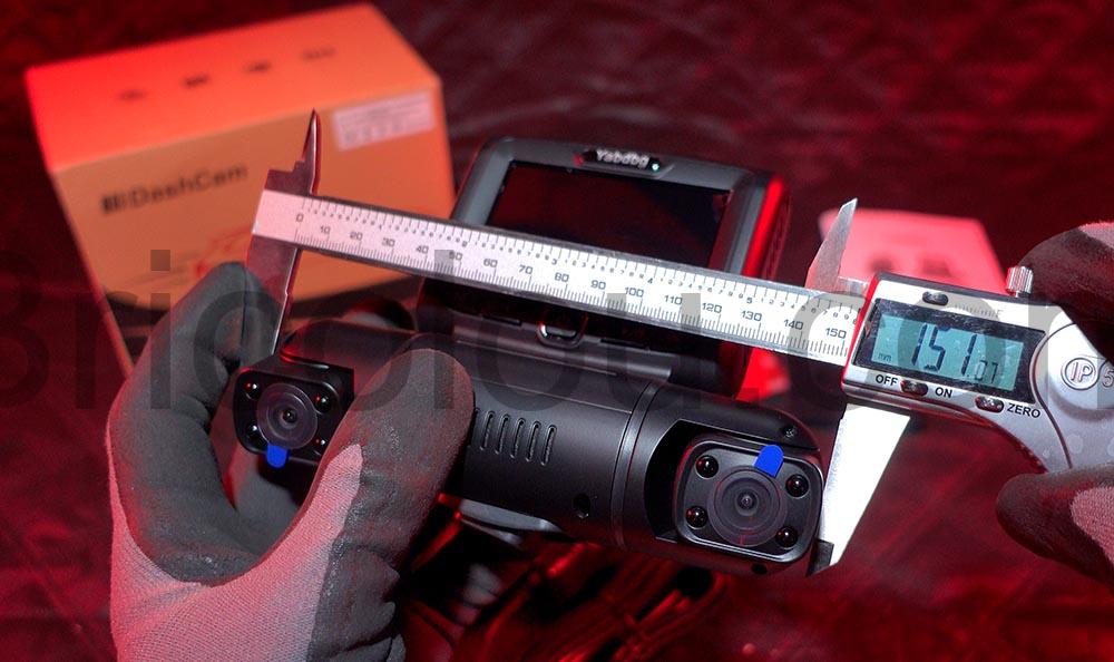 Yabdbg Dashcam Quad camera 18080p GPS 360 degres largeur Yabdbg Dashcam Quad camera 18080p GPS 360 degrés largeur